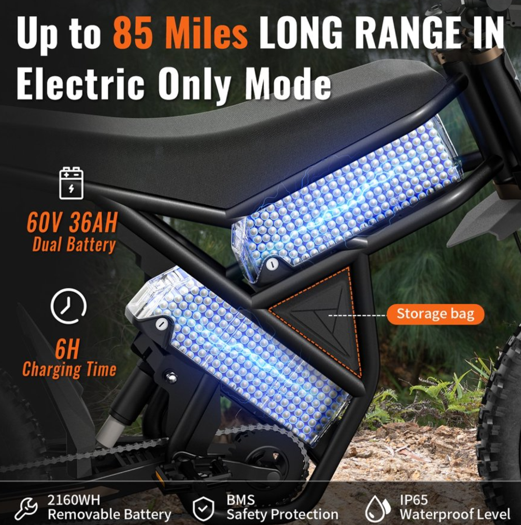 GT73 Pro Electric Motorbike