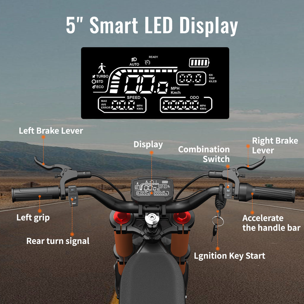 GT54 Electric Mini Motorbike for Teenagers & Adults