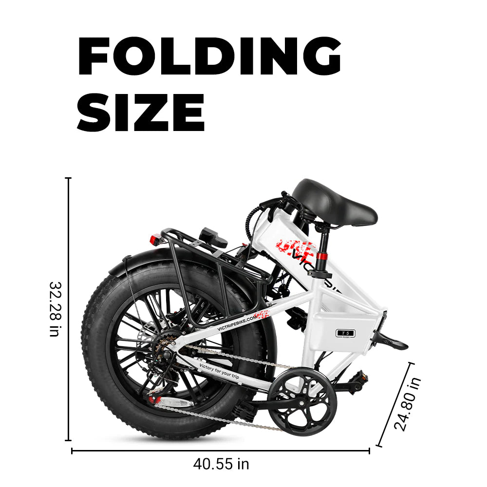 VICTRIP® T5 Foldable Ebike