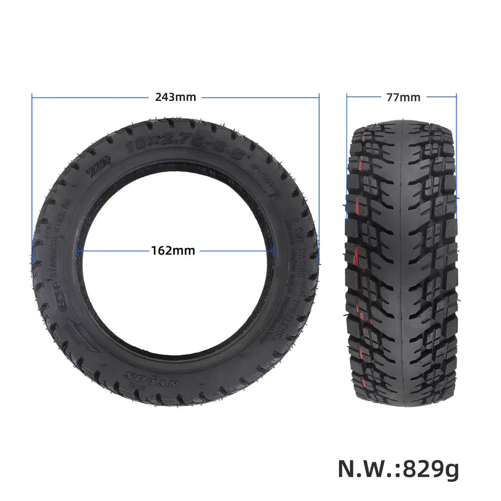 10x2.75-6.5 Tubeless Tire
