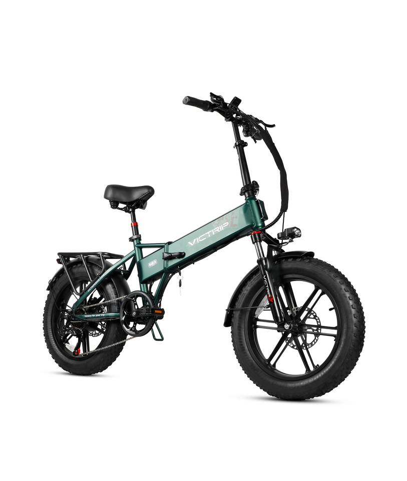 VICTRIP T5 Foldable Fat Tire Electric Bike 250W