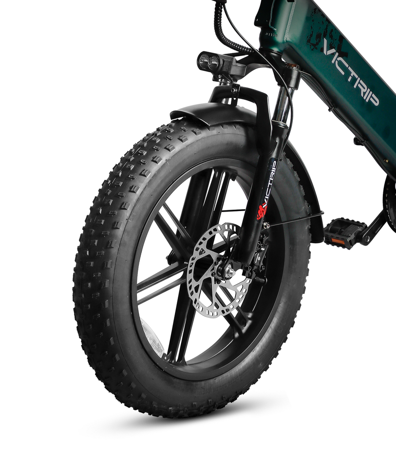 VICTRIP T5 Foldable Fat Tire Electric Bike 250W