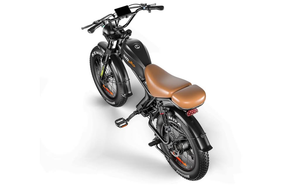 ΕΜΟΚΟ C93 1000W Moped-Style Fat Tire Electric Bike – 48V 20Ah, 20×4" Tires
