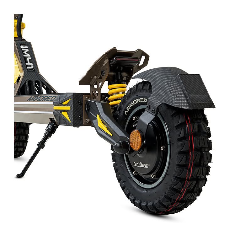 ECOXTREM M41 Armored Dual Motor Electric Scooter – 60V 20Ah, 3200W Peak, 11” Off-Road Tires