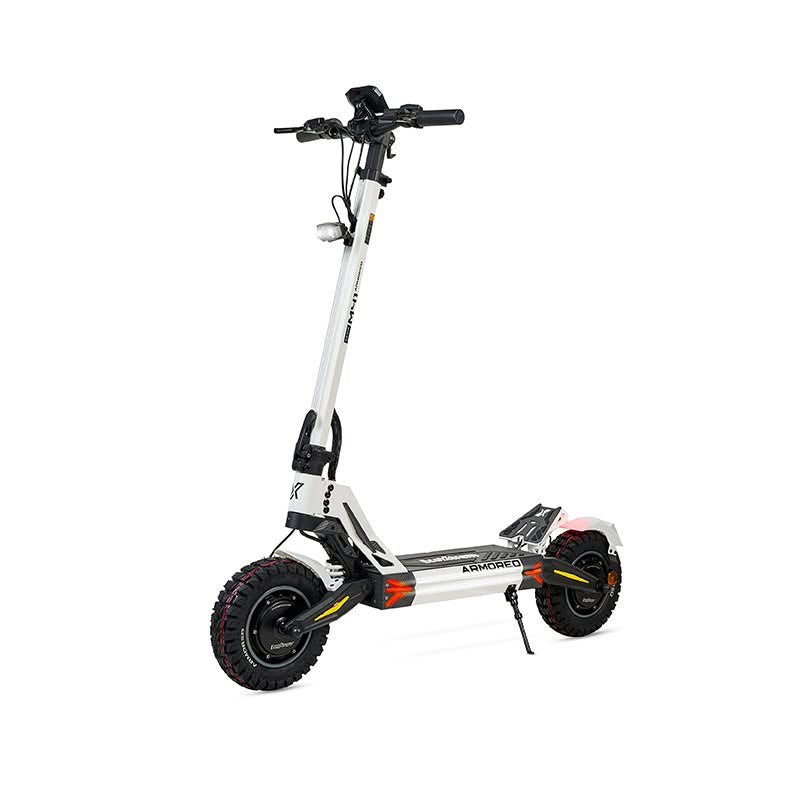 ECOXTREM M41 Armored Dual Motor Electric Scooter – 60V 20Ah, 3200W Peak, 11” Off-Road Tires
