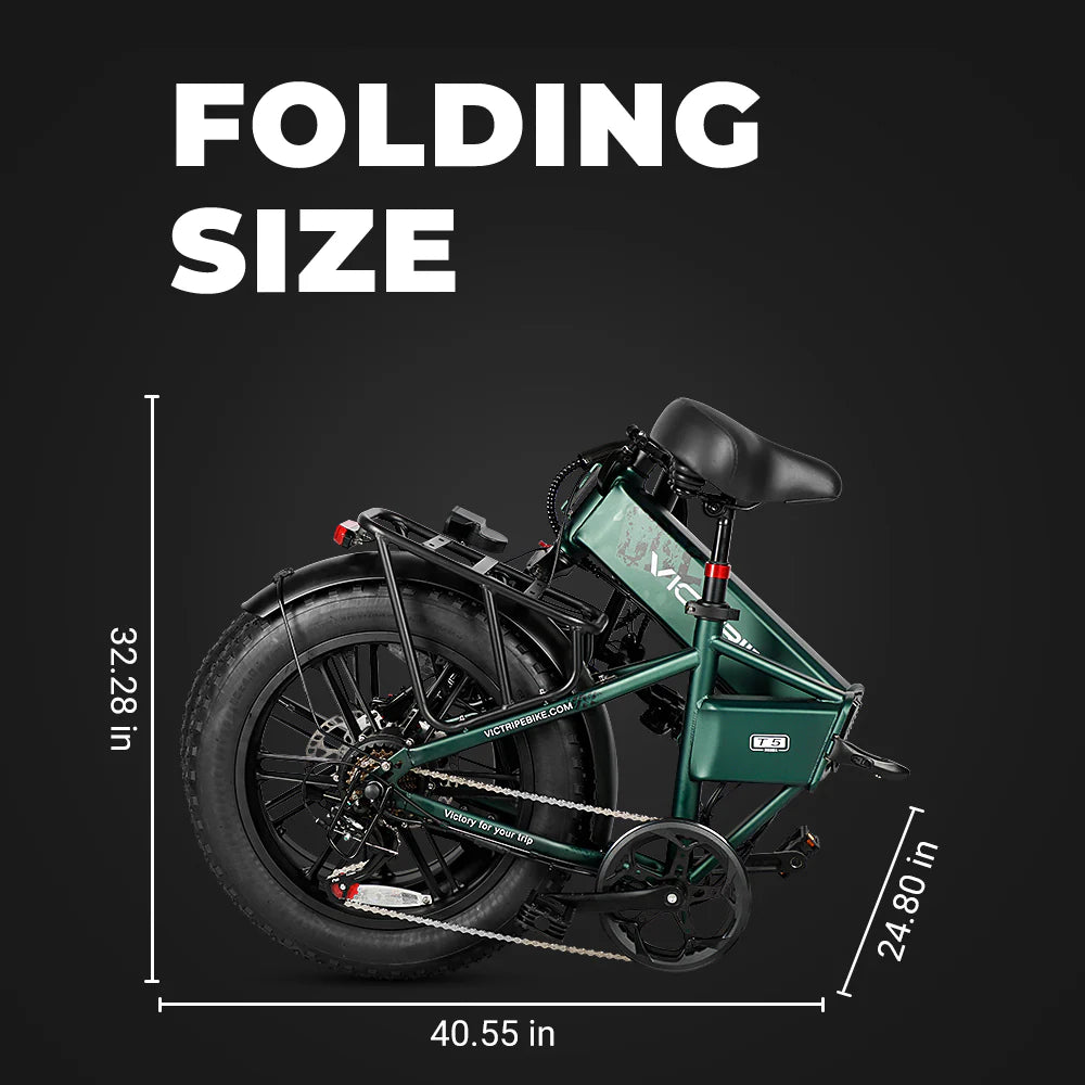 VICTRIP® T5 Foldable Ebike